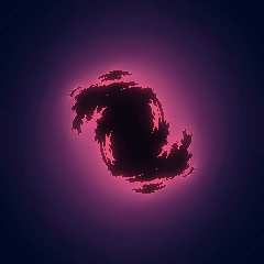 Plate 138, Quaternion Julia Set: a still of the escape time / quaternion slice plate as the atlas renders it, in the fractals accent.