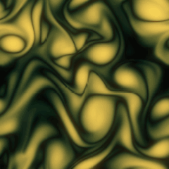 Plate 144, Stam Stable Fluids: a still of the fluid / semi-lagrangian projection plate as the atlas renders it, in the fields accent.